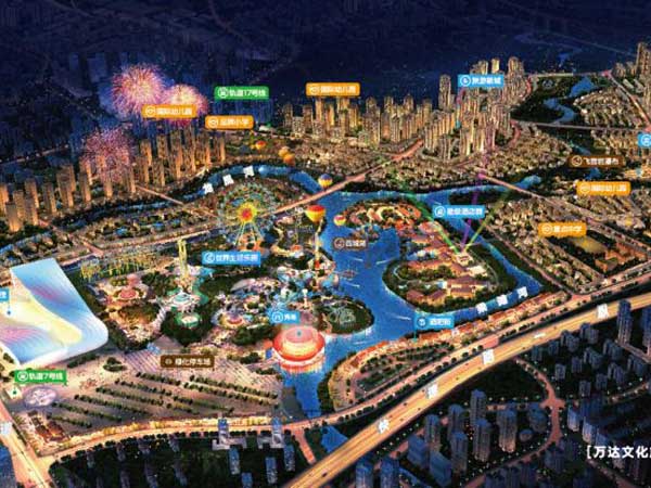 重慶萬(wàn)達(dá)文旅城地面回填施工